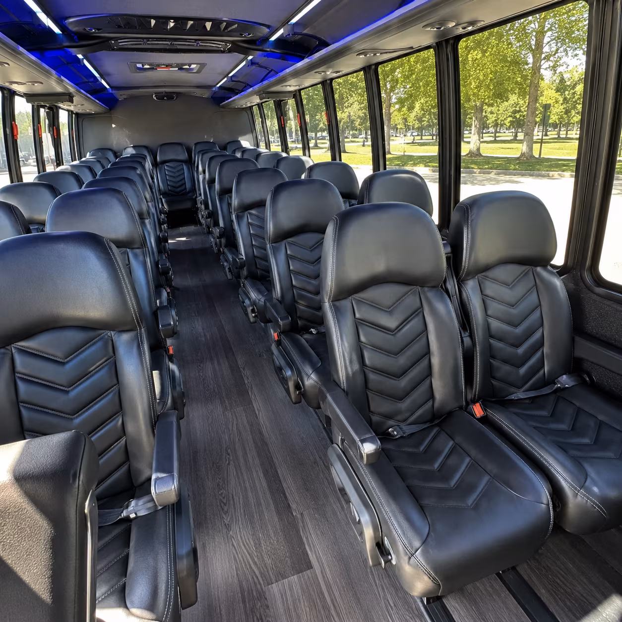 warren airport transportation onboard seating